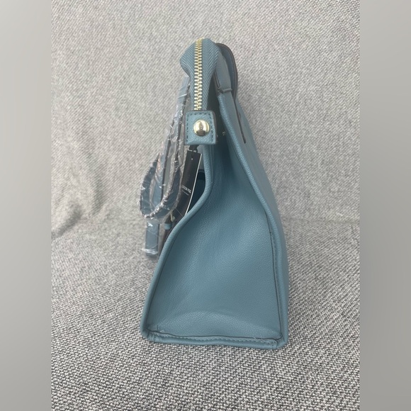 New! Limited Edition 100th Anniversary-London Fog Large Light Blue Tote - Picture 7 of 16